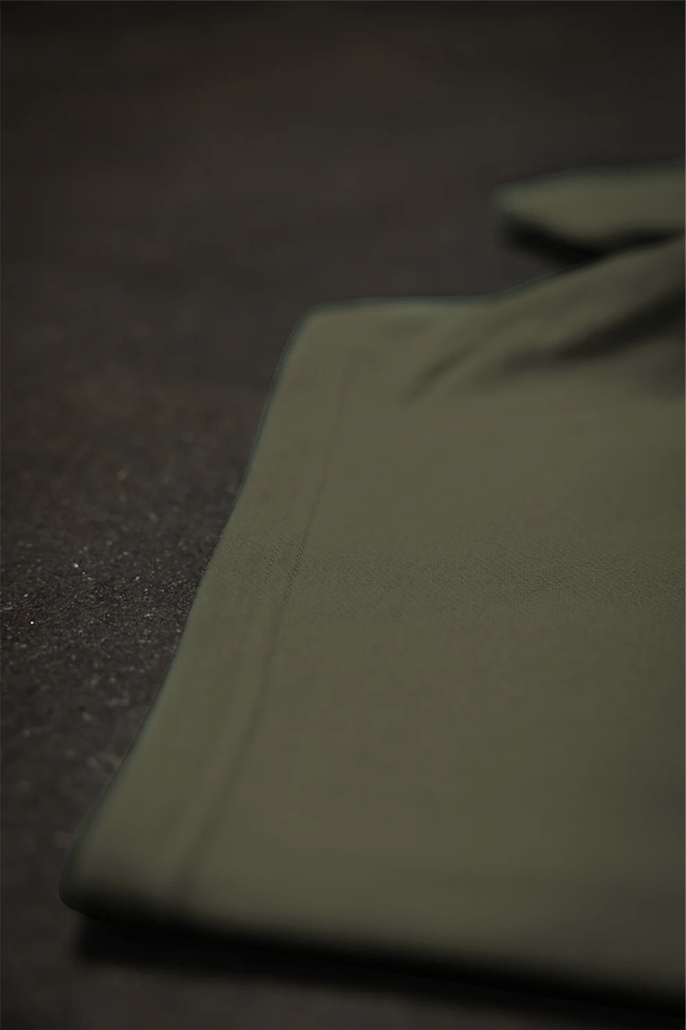 Canvas Fleece Shorts - Olive
