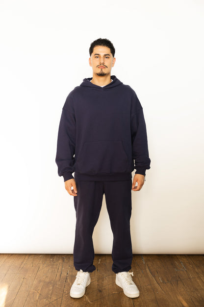 French Terry Joggers - Navy