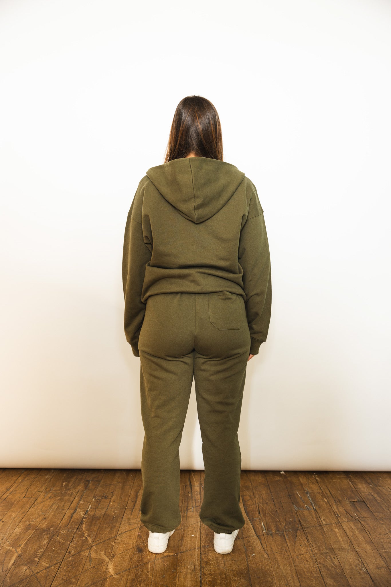 French Terry Joggers - Olive