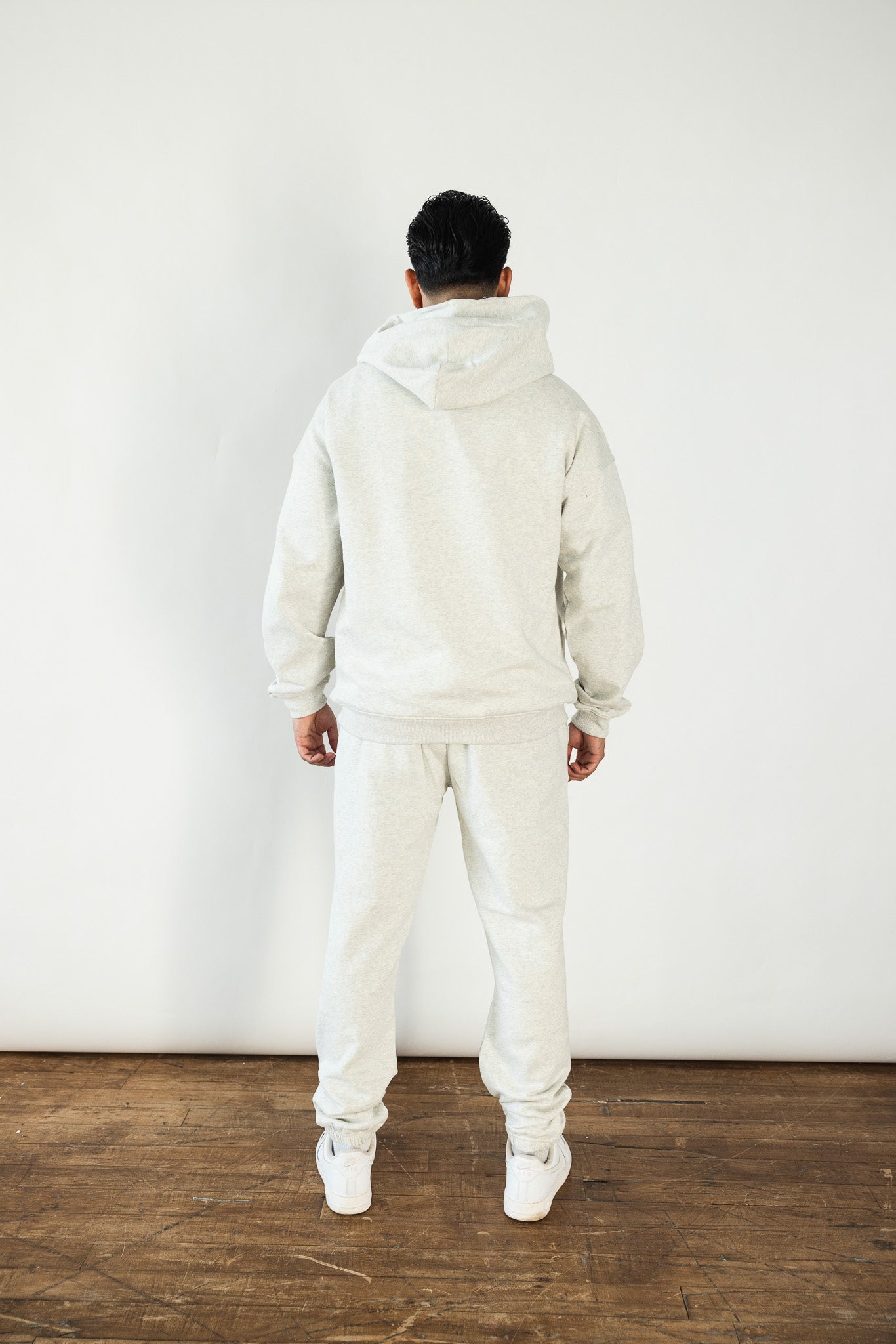 French Terry Joggers - Light Oatmeal