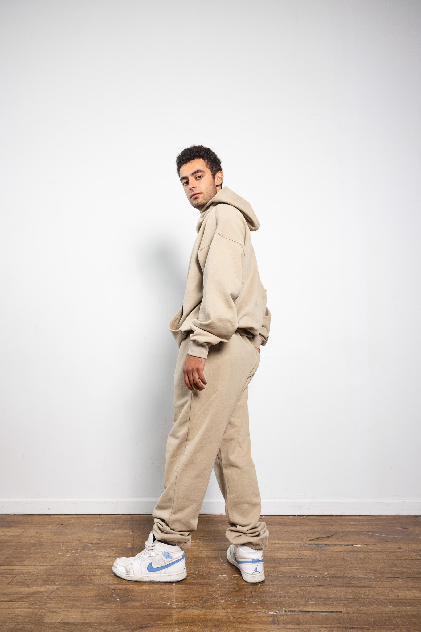 French Terry Set - Khaki