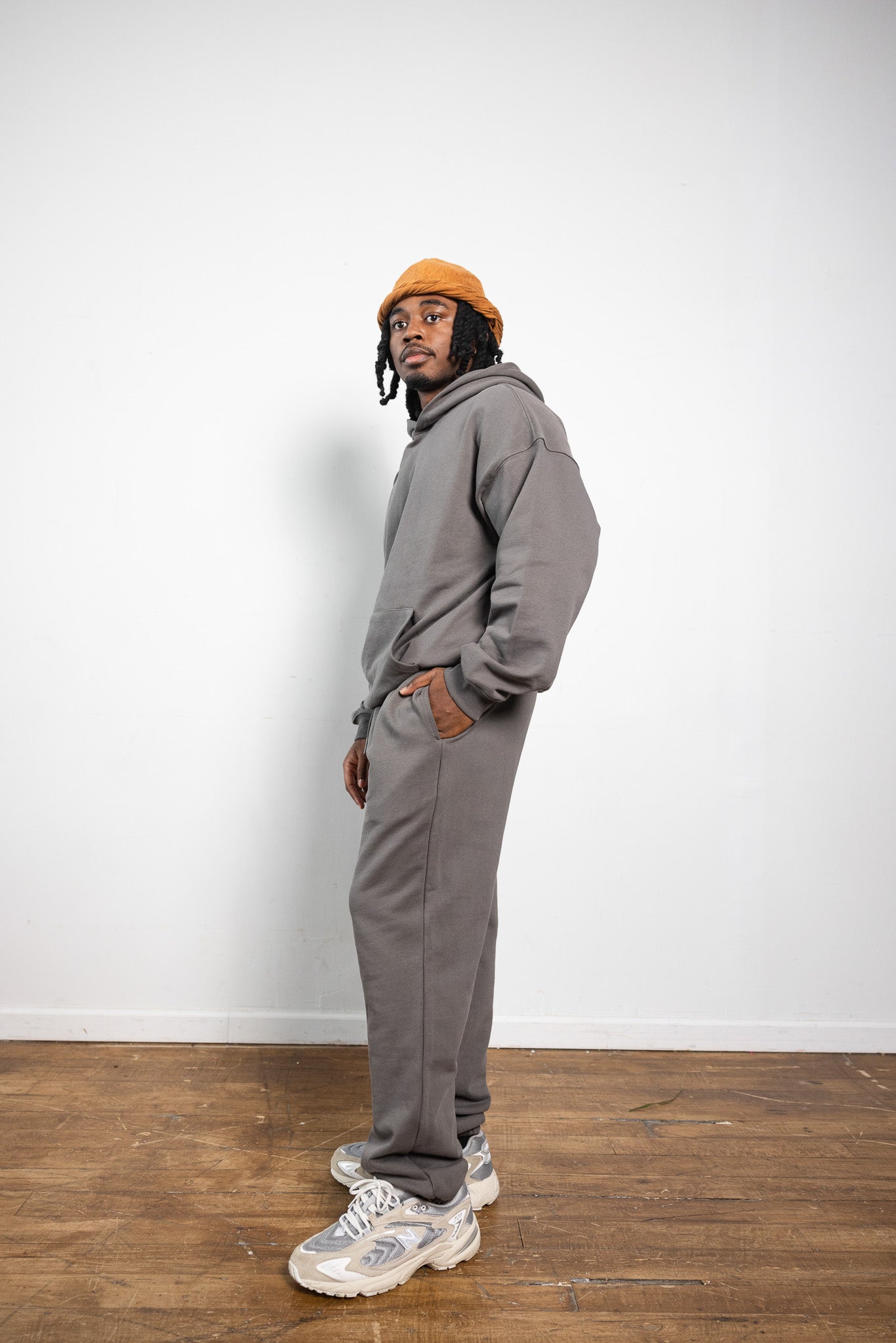 French Terry Joggers - Dark Grey