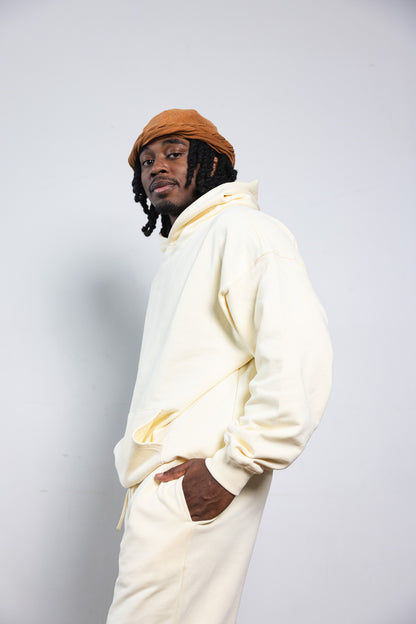 French Terry Hoodie - Buttermilk