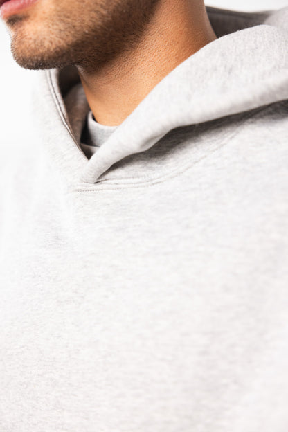 Cotton Fleece Hoodie - Light Oatmeal