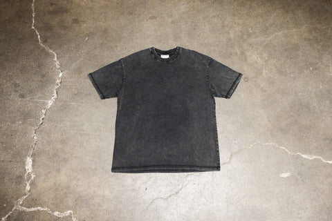 Mineral Wash Tee - Vintage Black