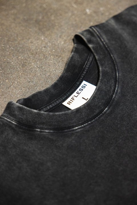 Mineral Wash Tee - Vintage Black