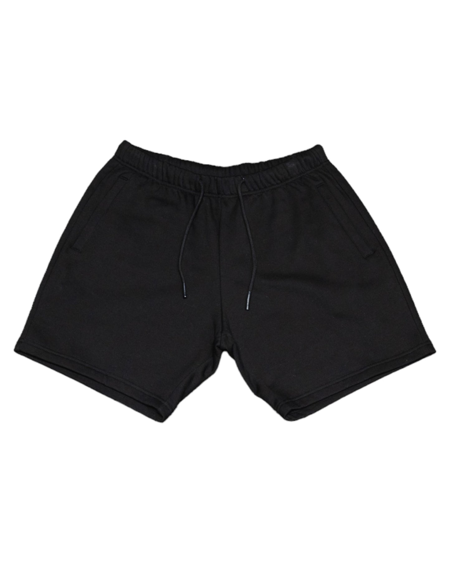 Canvas Fleece Shorts - Black