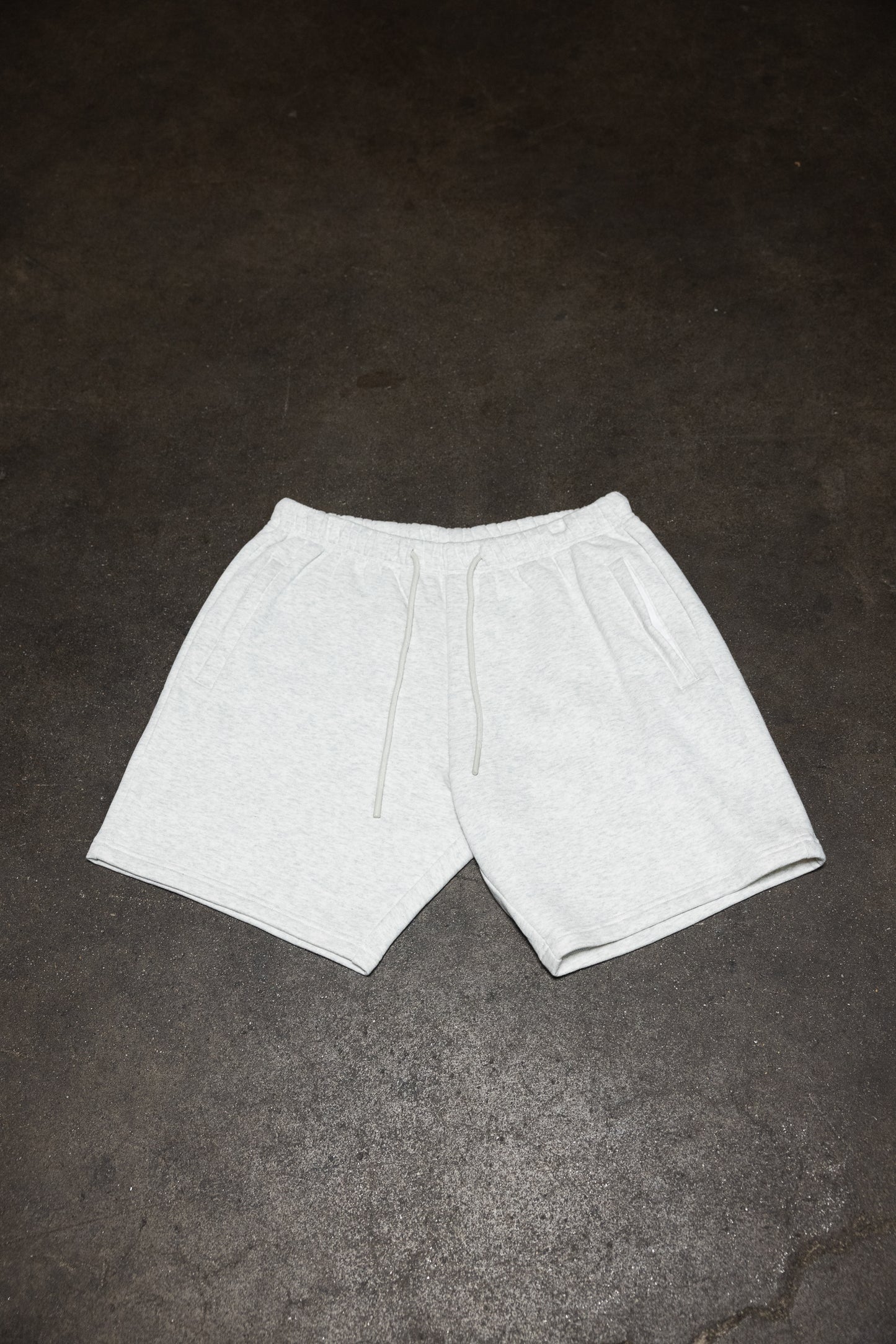 Canvas Fleece Shorts - Light Oatmeal