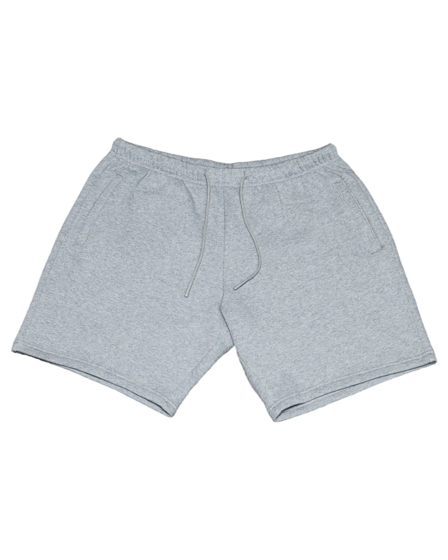 Canvas Fleece Shorts - Heather Grey