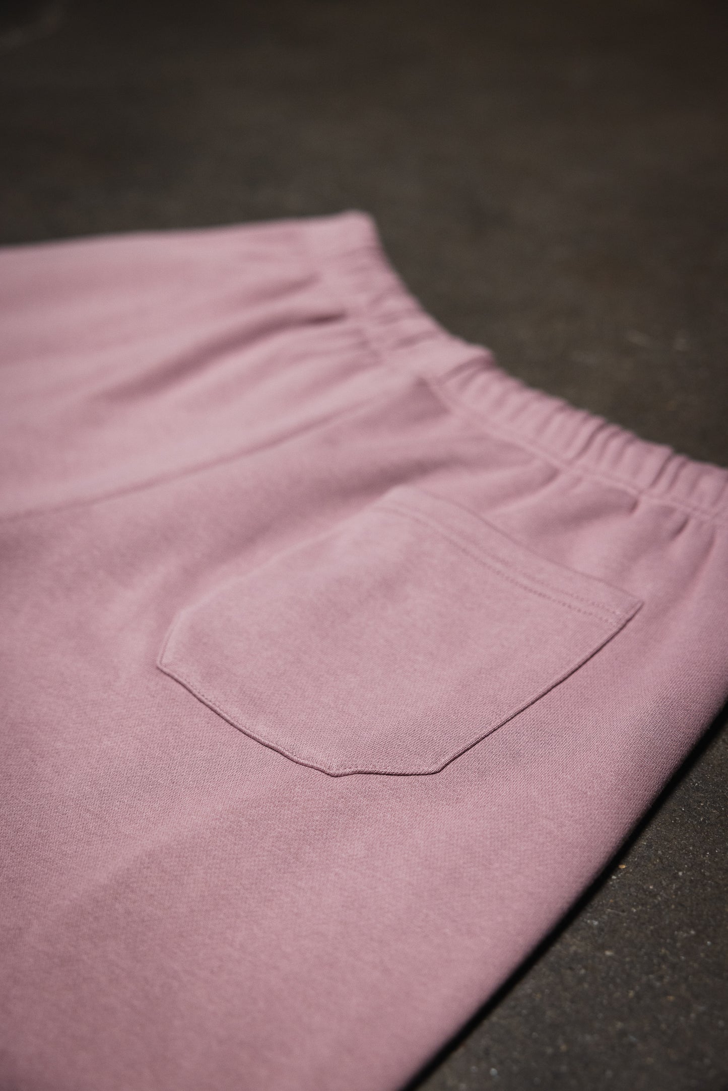 Canvas Fleece Shorts - Shadow Purple