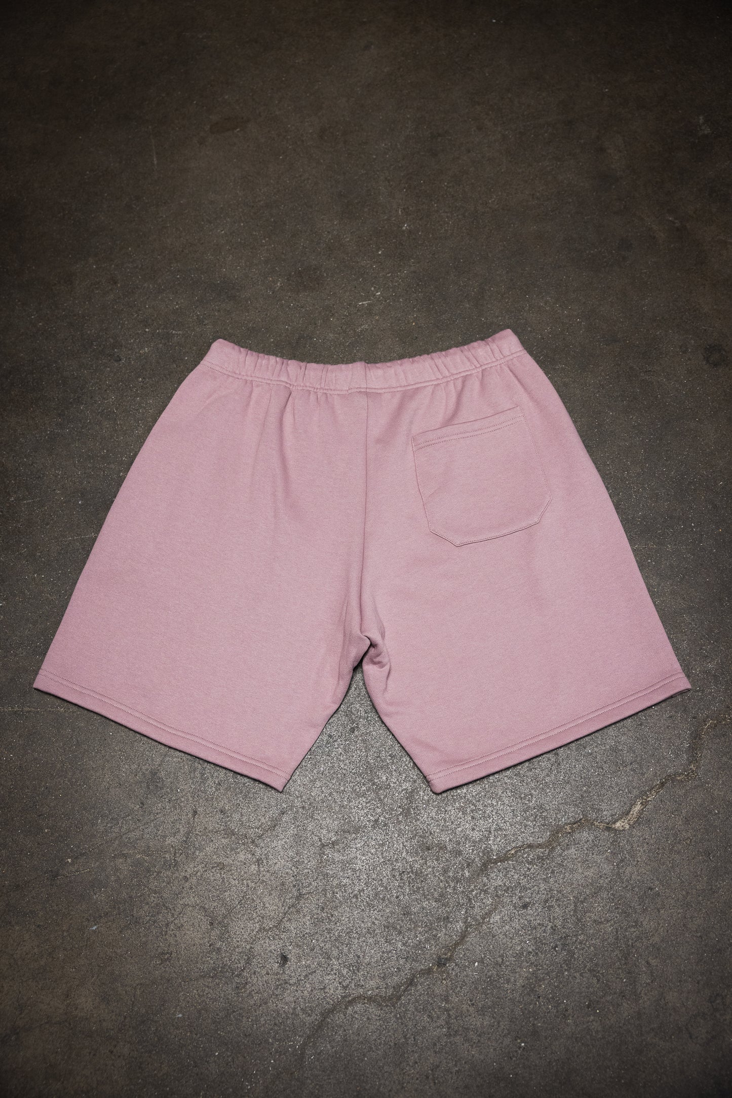 Canvas Fleece Shorts - Shadow Purple