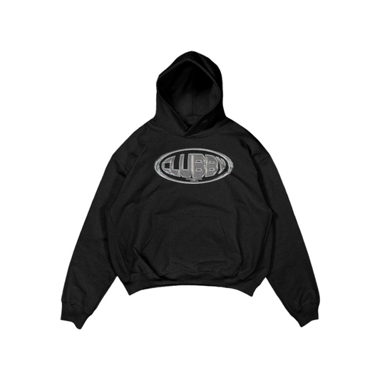 'Clubby' Logo Sweater - Black