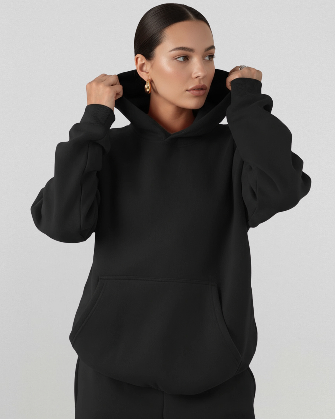 French Terry Set - Black