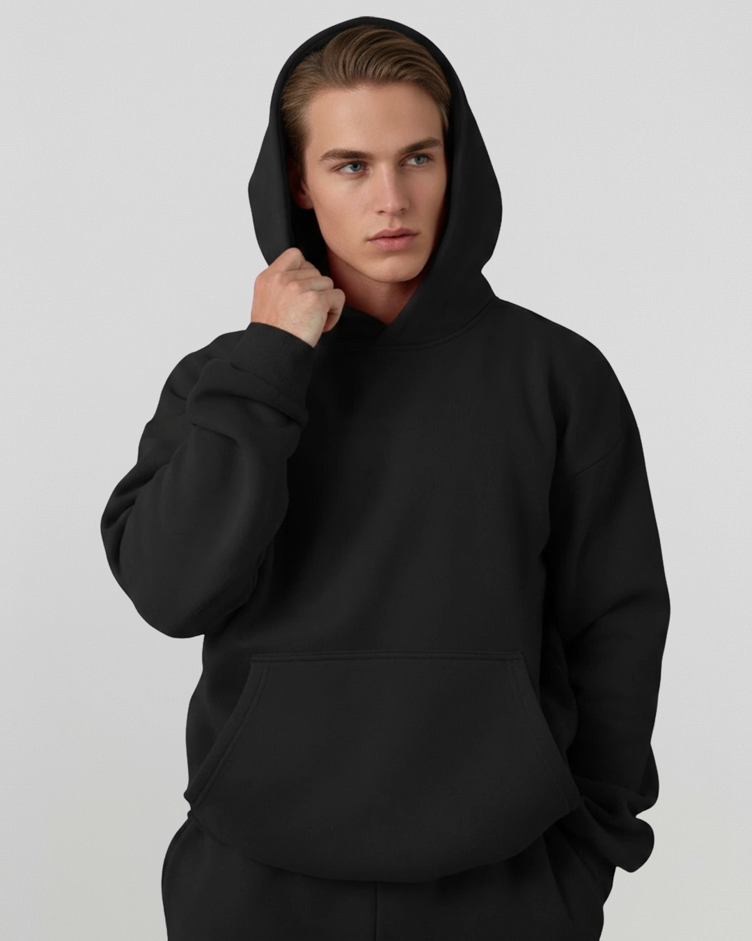 French Terry Set - Black