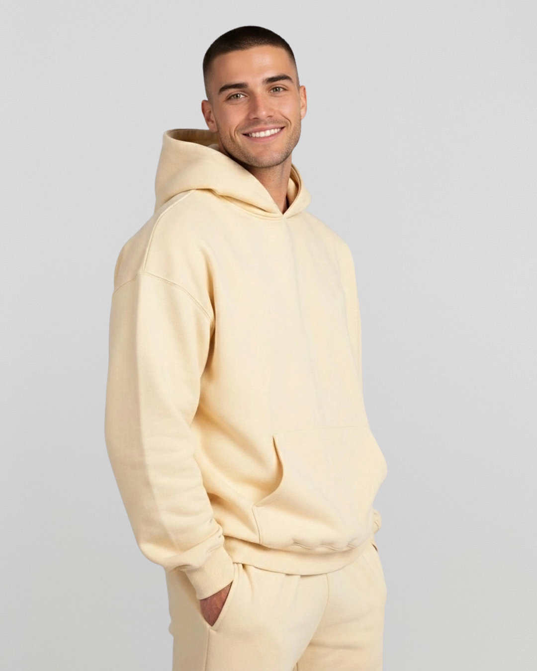 French Terry Set - Buttermilk