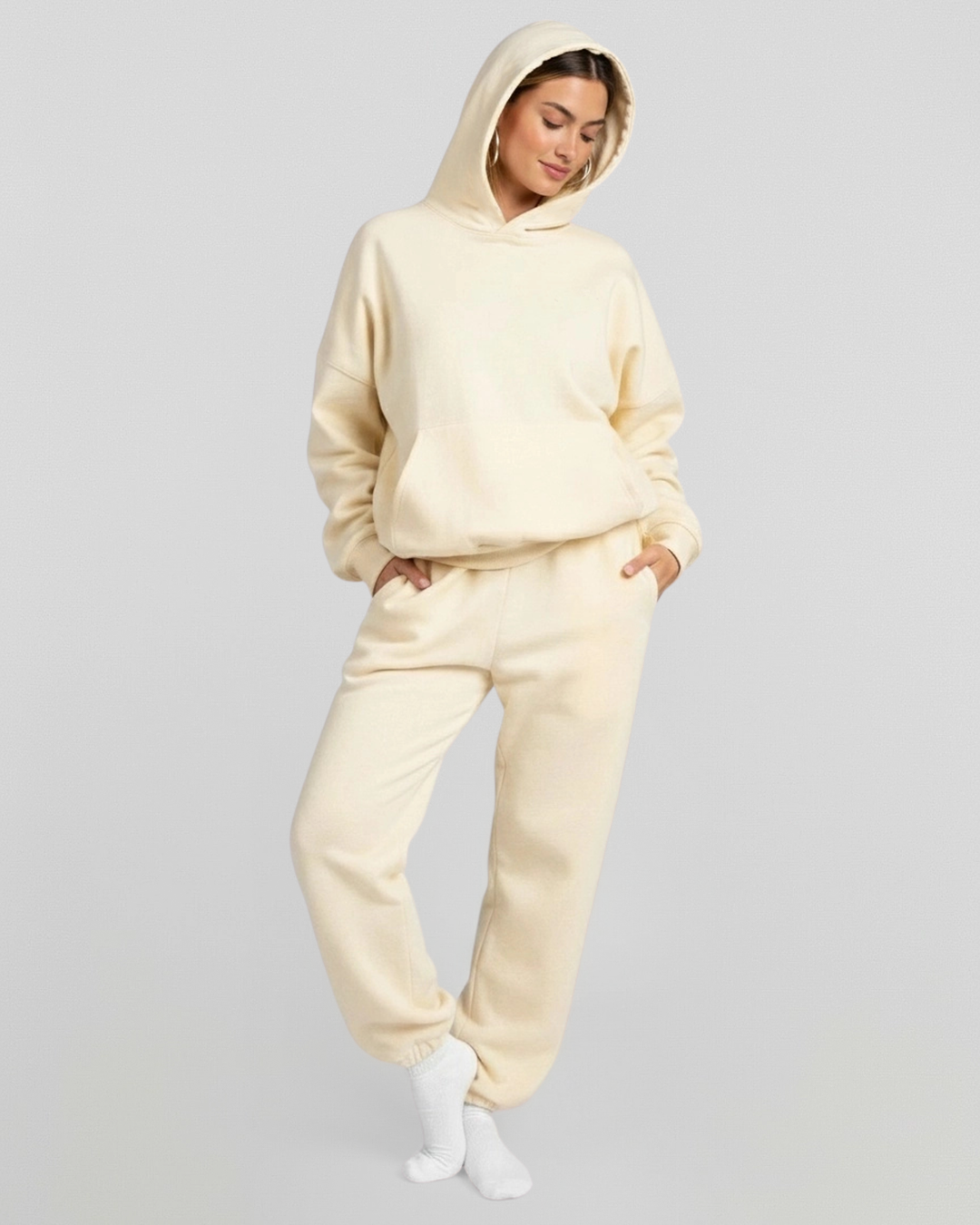 French Terry Set - Buttermilk