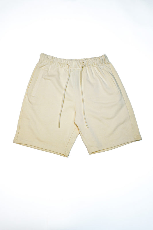 French Terry Shorts - Butter Milk