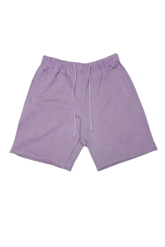 French Terry Shorts - Shadow Purple