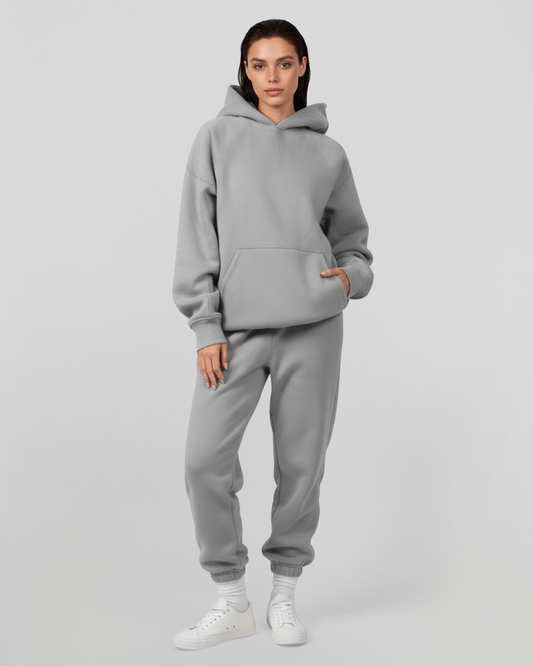 French Terry Set - Dark Grey