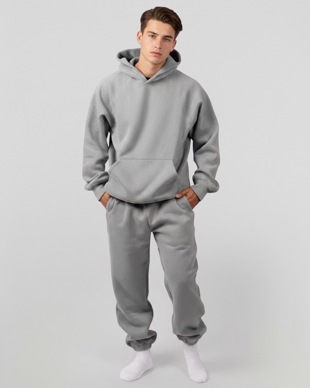 French Terry Set - Dark Grey