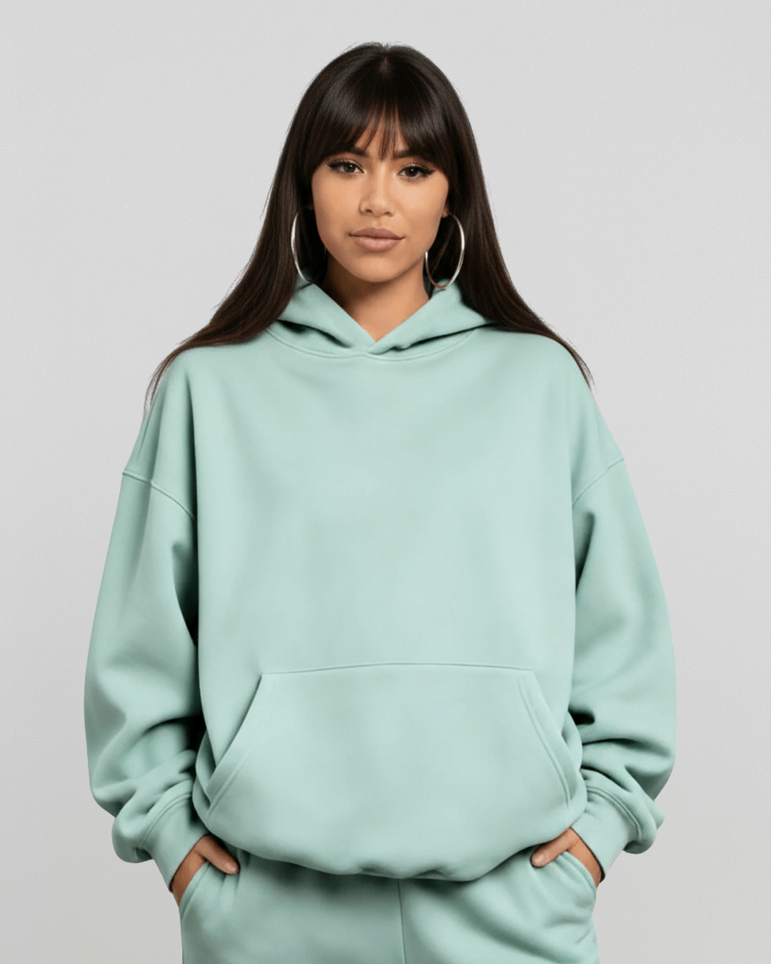 Cotton Fleece Set - Dusty Mint