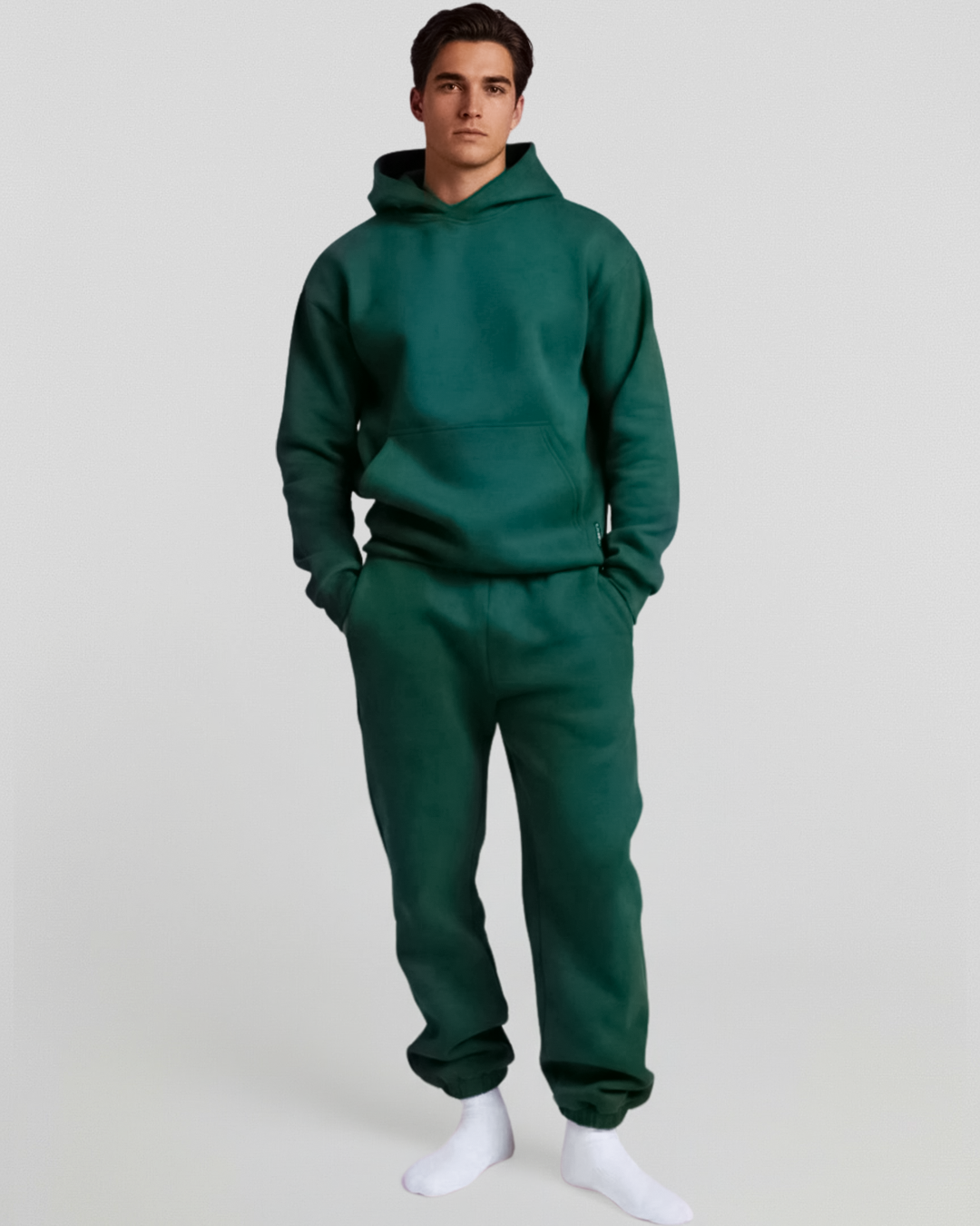 French Terry Set - Hunter Green