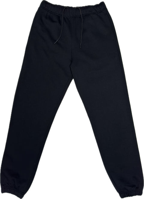 French Terry Joggers - Jet Black