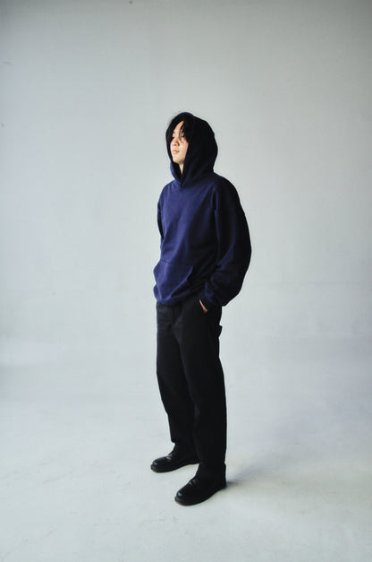 French Terry Hoodie - Navy