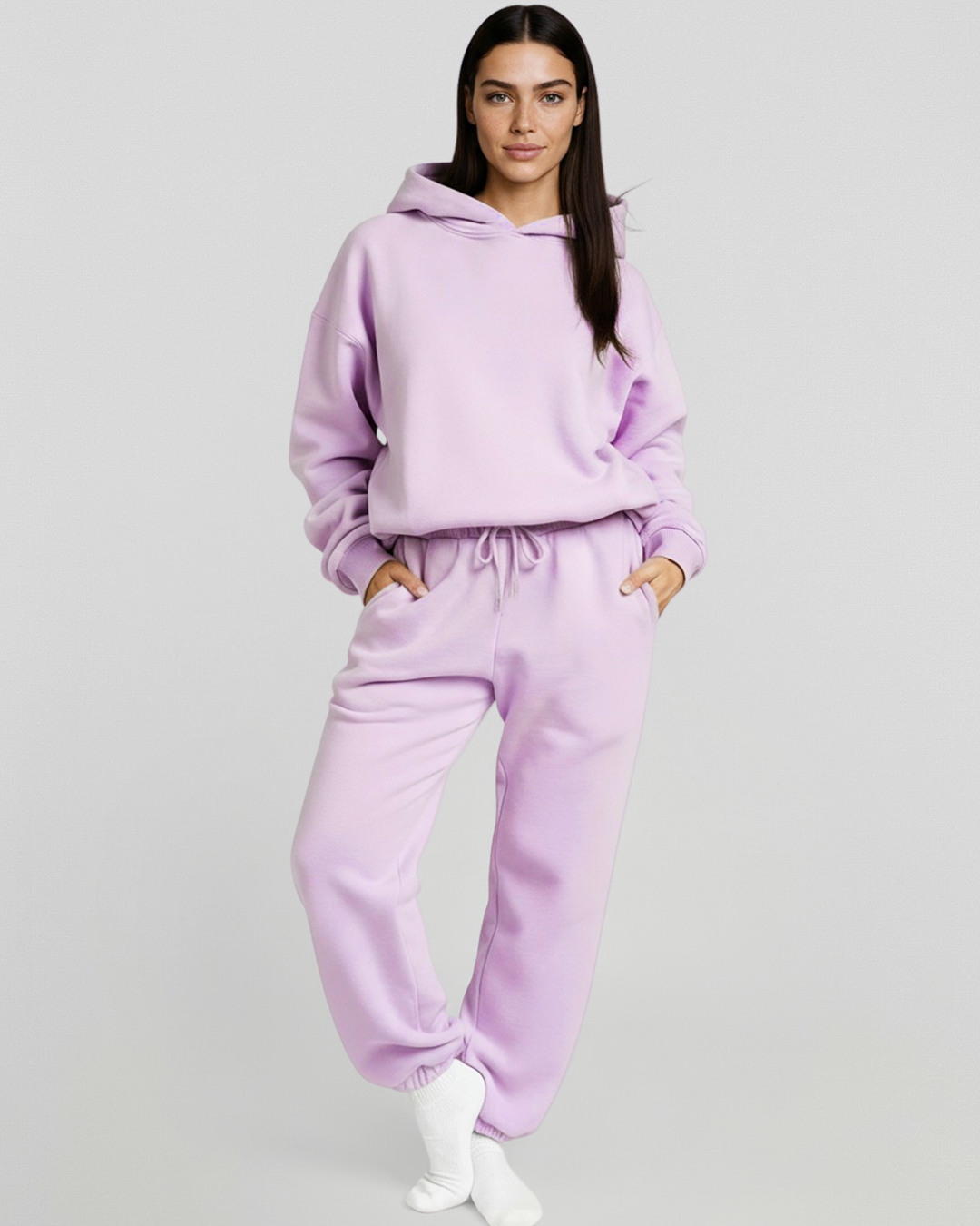 French Terry Set - Lavender