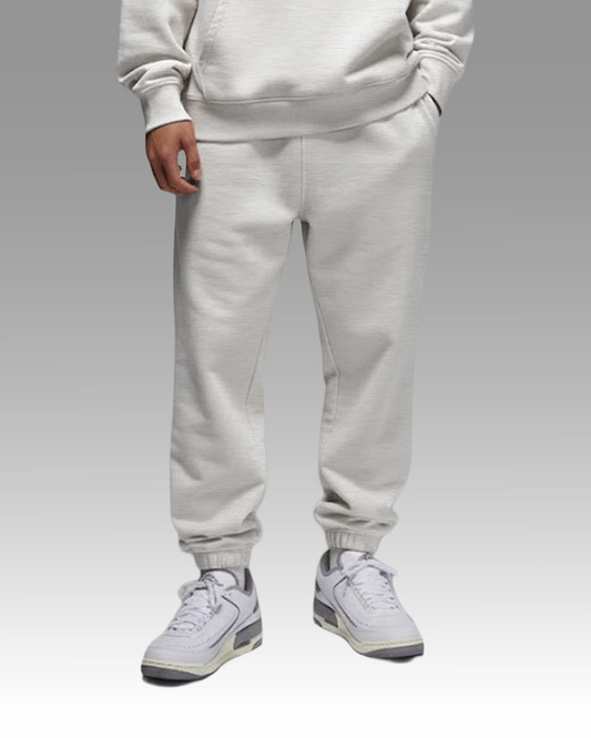 French Terry Joggers - Light Oatmeal