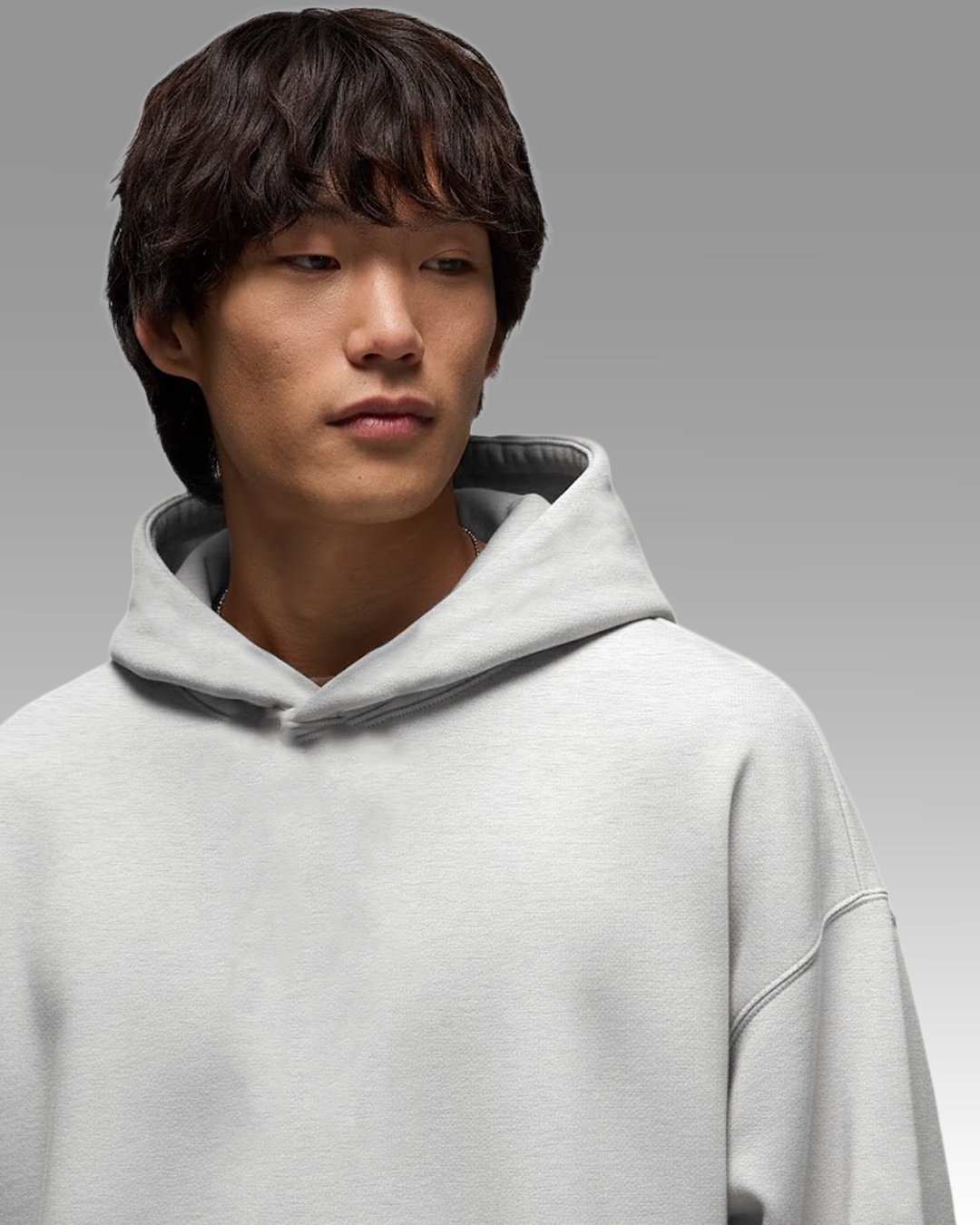 French Terry Hoodie - Light Oatmeal