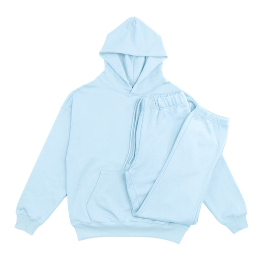 French Terry Set - Baby Blue