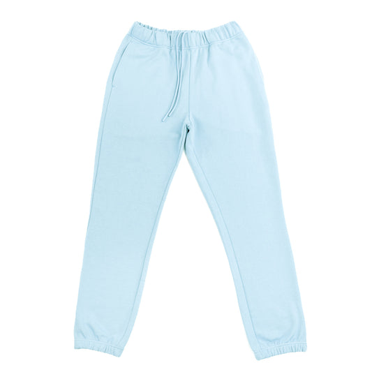 French Terry Joggers - Baby Blue