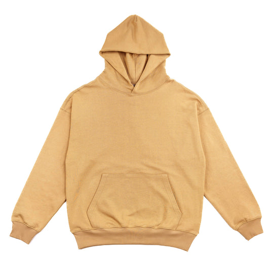 French Terry Hoodie - Camel