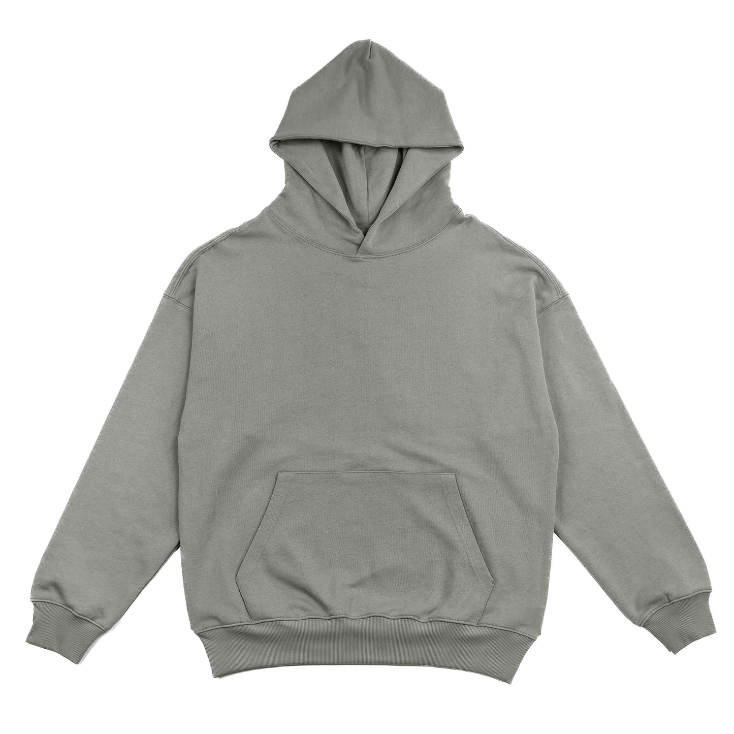 French Terry Hoodie - Dark Grey