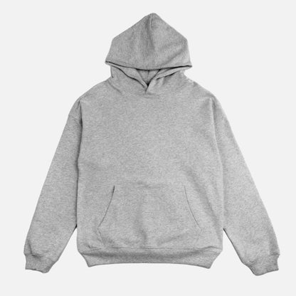 French Terry Hoodie - Heather Gray