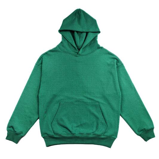 French Terry Hoodie - Hunter Green