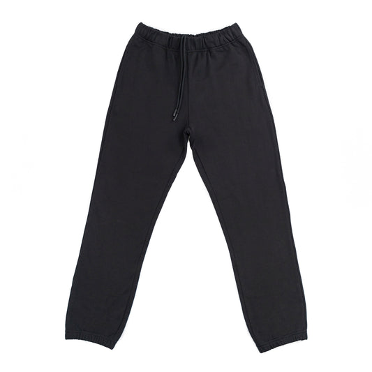 French Terry Joggers - Jet Black