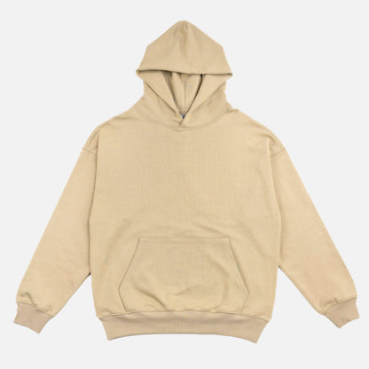 French Terry Hoodie - Khaki