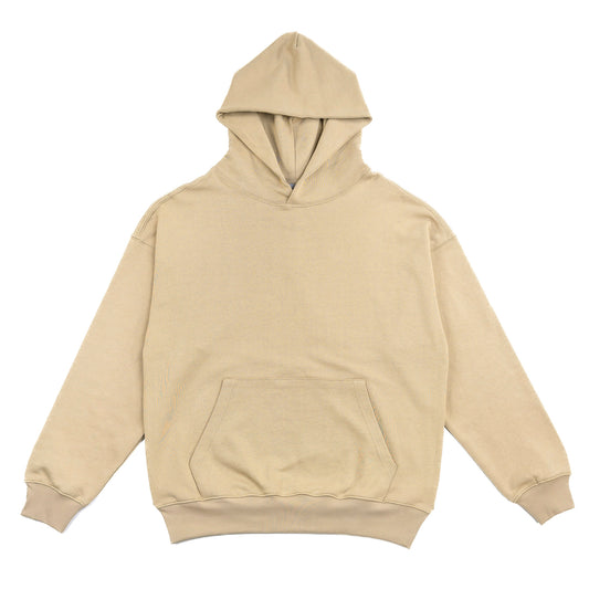 French Terry Hoodie - Khaki