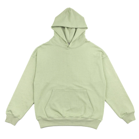 French Terry Hoodie - Light Sage