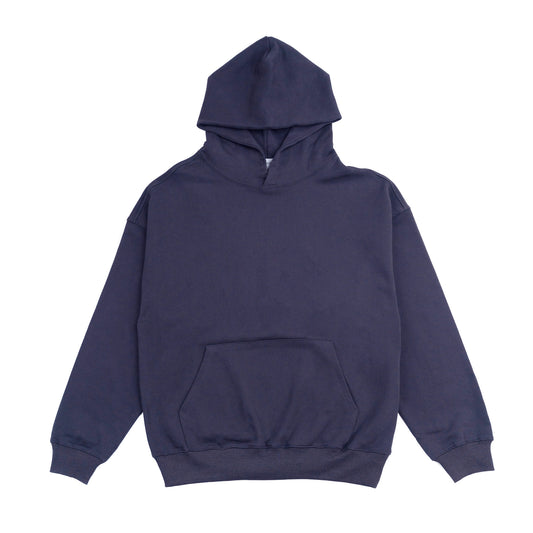 French Terry Hoodie - Navy