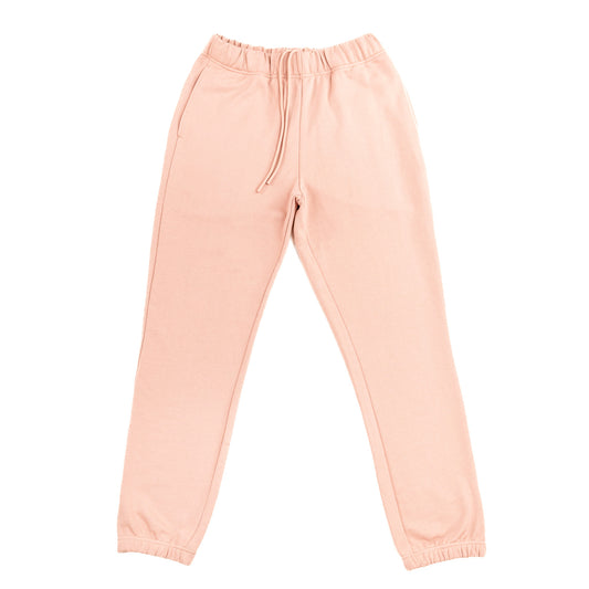 French Terry Joggers - Pale Pink