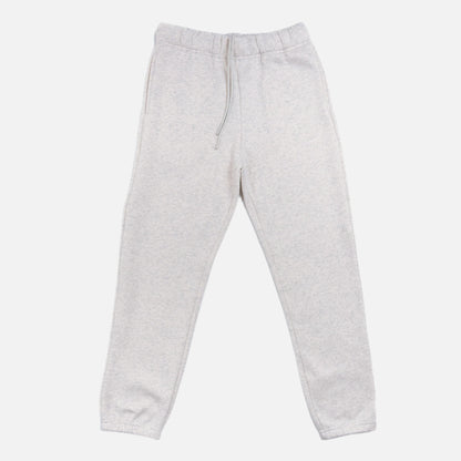 Cotton Fleece Joggers - Light Oatmeal