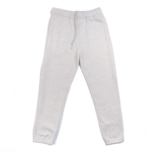 Cotton Fleece Joggers - Light Oatmeal