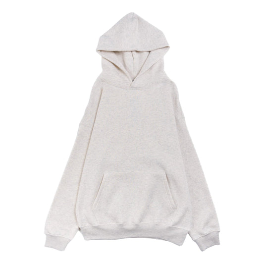 Cotton Fleece Hoodie - Light Oatmeal