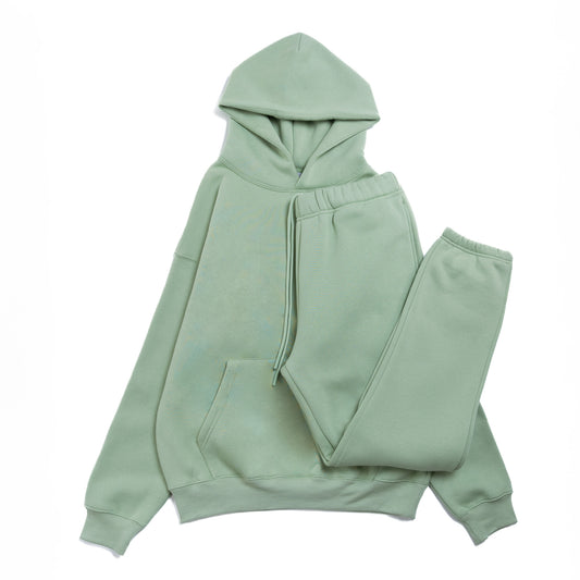 Cotton Fleece Set - Dusty Mint