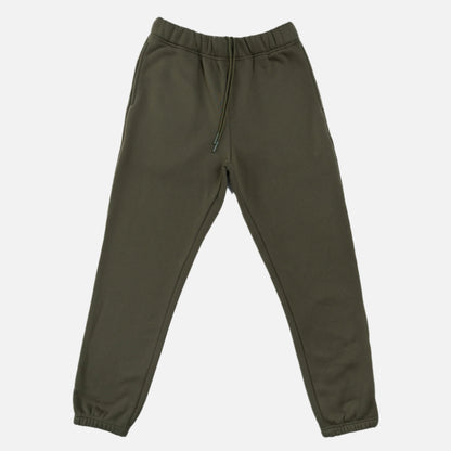 Cotton Fleece Joggers - Olive
