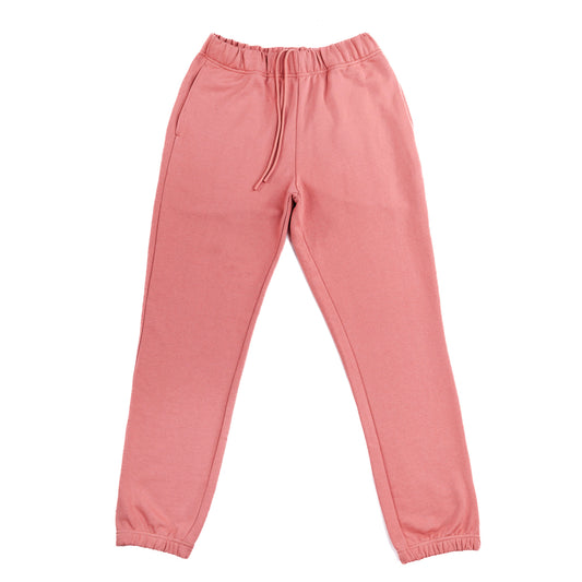 French Terry Joggers - Rose Wine