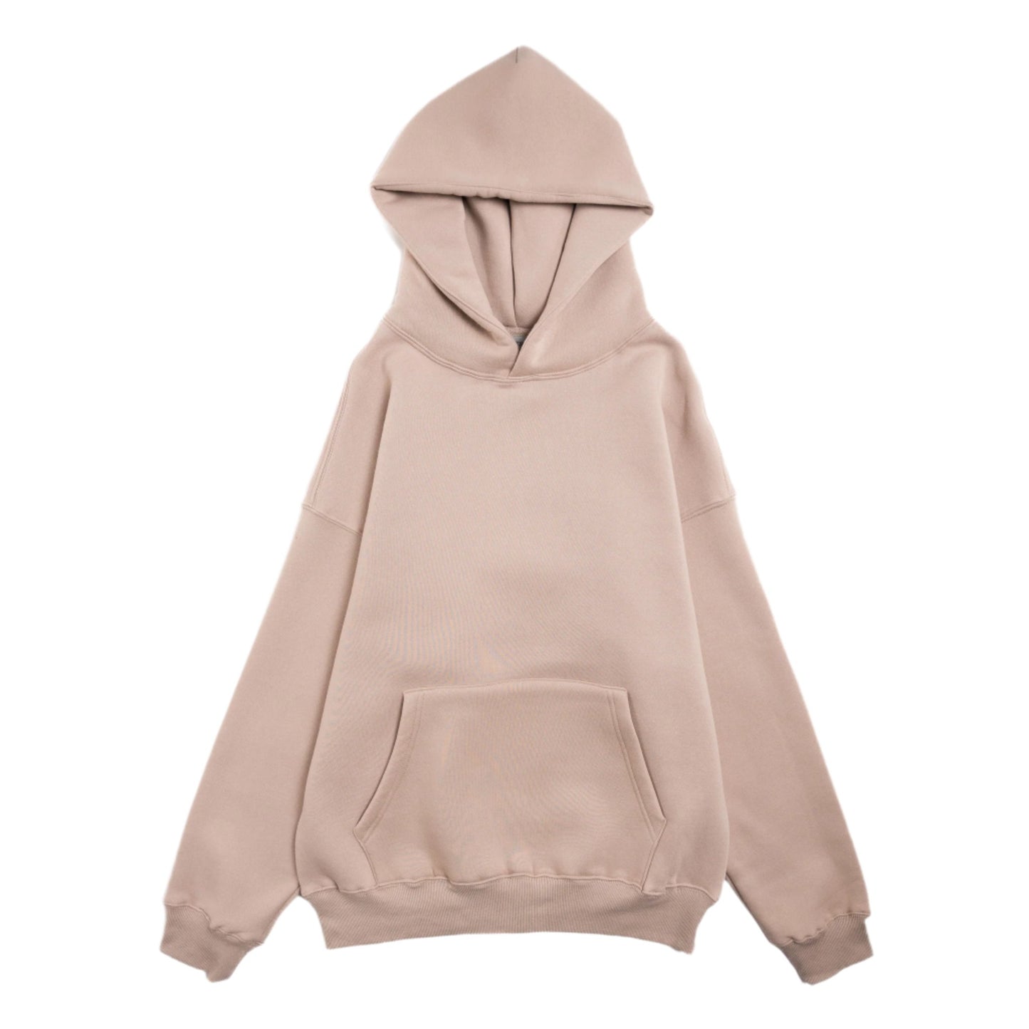 Cotton Fleece Hoodie - Sand